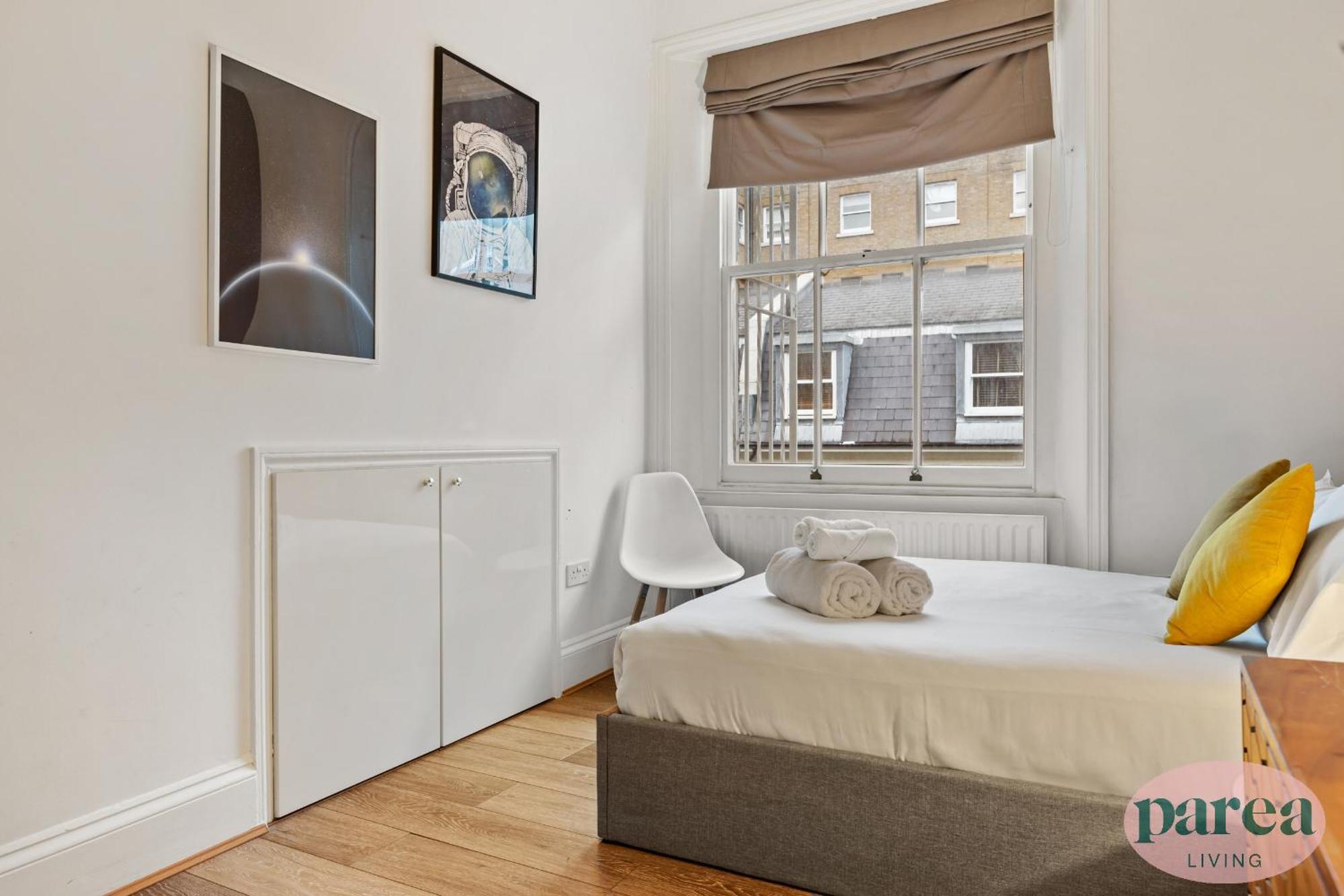 Parea Living - South Kensington, Elegant 1-Bedroom Flat, Wfh Desk London Exterior photo